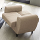 Funktions-Polstermöbel - Frei im Raum aufstellbare Polstermöbel mit Bettfunktion – Farbe BEIGE – Ansicht 10 Funktions-Polstermöbel - Frei im Raum aufstellbare Polstermöbel mit Bettfunktion, in Farbe BRAUN, in Ausführung Zweisitzer – Farbe BEIGE – Ansicht 10