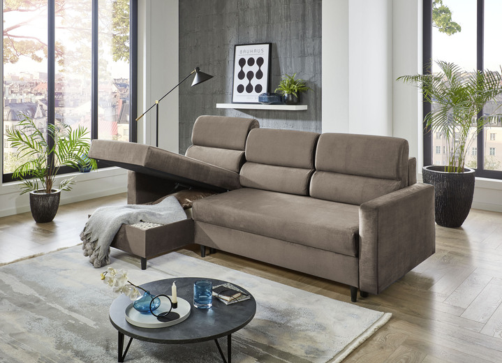 Funktions-Polstermöbel - Polsterecke mit Funktion, in Farbe BLAU Ansicht 12