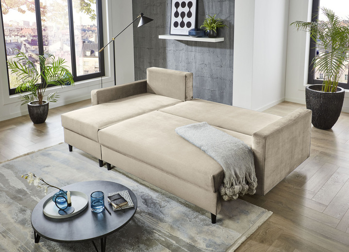 Funktions-Polstermöbel - Polsterecke mit Funktion, in Farbe BLAU Ansicht 8