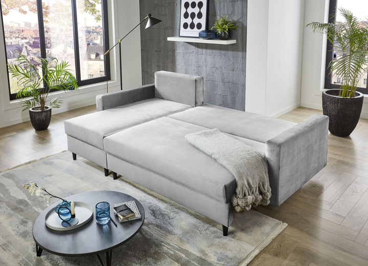 Funktions-Polstermöbel - Polsterecke mit Funktion, in Farbe BLAU Ansicht 18