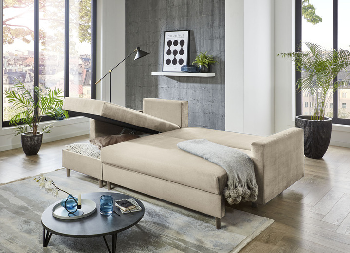 Funktions-Polstermöbel - Polsterecke mit Funktion, in Farbe BLAU Ansicht 9