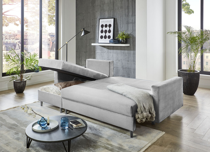 Funktions-Polstermöbel - Polsterecke mit Funktion, in Farbe BLAU Ansicht 19