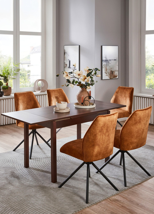 Sitzmöbel - Moderne Stühle, 2er-Set, in Farbe BLAU Ansicht 6