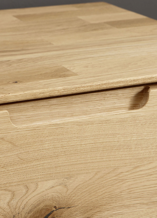 Sideboards & Kommoden - Fantastische Schubladenkommode aus Massivholz, in Farbe WILDEICHE, in Ausführung schmal Ansicht 2