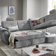 Funktions-Polstermöbel - Polsterecke mit Funktion, in Farbe BEIGE – Farbe GRAU – Ansicht 1