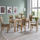 Sitzmöbel - Zeitlose Esszimmermöbel – Farbe EICHE ARTISAN-BRAUN – Ansicht 1 Sitzmöbel - Zeitlose Esszimmermöbel, in Farbe EICHE ARTISAN-BEIGE, in Ausführung Stühle, 2er-Set – Farbe EICHE ARTISAN-BRAUN – Ansicht 1
