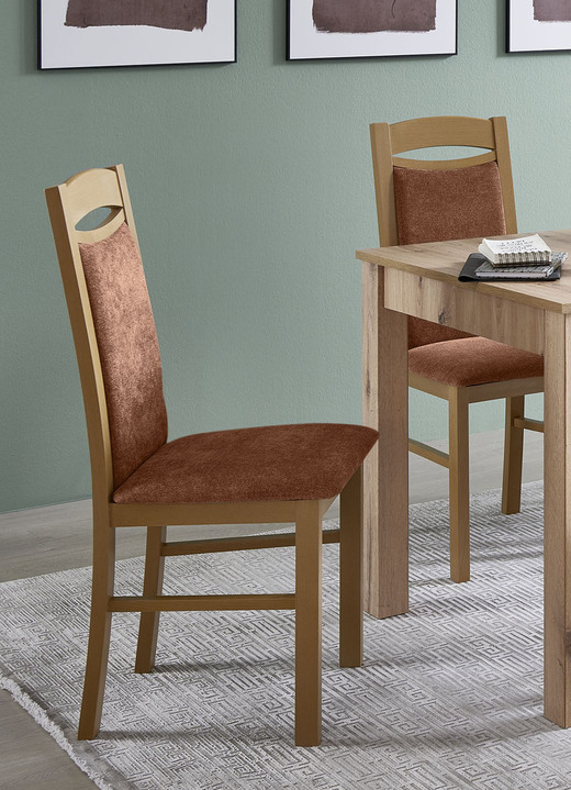 Sitzmöbel - Zeitlose Esszimmermöbel Ansicht 13 Sitzmöbel - Zeitlose Esszimmermöbel, in Farbe EICHE ARTISAN-BEIGE, in Ausführung Stühle, 2er-Set Ansicht 13