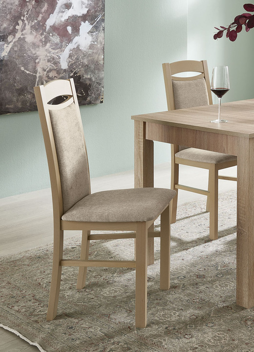 Sitzmöbel - Zeitlose Esszimmermöbel Ansicht 12 Sitzmöbel - Zeitlose Esszimmermöbel, in Farbe EICHE ARTISAN-BEIGE, in Ausführung Stühle, 2er-Set Ansicht 12