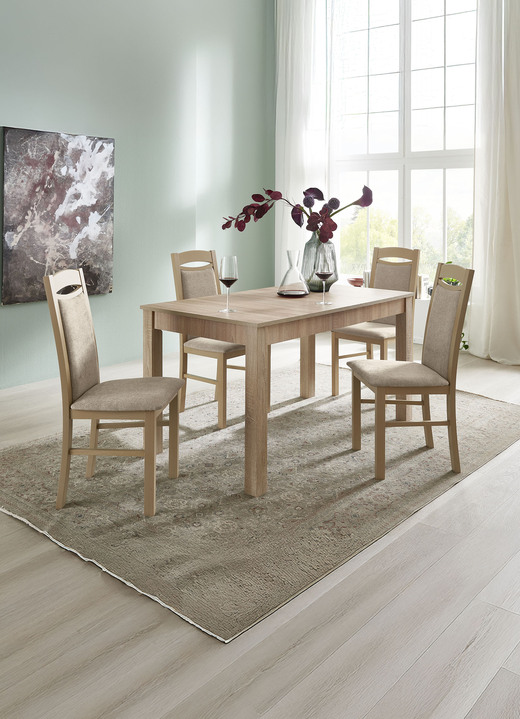 Sitzmöbel - Zeitlose Esszimmermöbel Ansicht 5 Sitzmöbel - Zeitlose Esszimmermöbel, in Farbe EICHE ARTISAN-BEIGE, in Ausführung Stühle, 2er-Set Ansicht 5