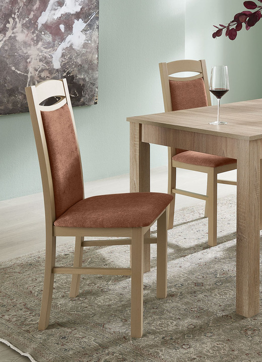 Sitzmöbel - Zeitlose Esszimmermöbel Ansicht 14 Sitzmöbel - Zeitlose Esszimmermöbel, in Farbe EICHE ARTISAN-BEIGE, in Ausführung Stühle, 2er-Set Ansicht 14