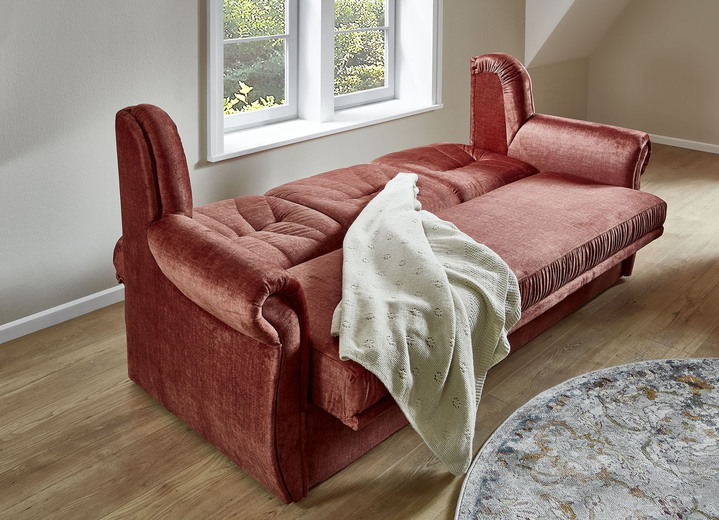 Funktions-Polstermöbel - Klassische Polstermöbel, in Farbe KORALLE, in Ausführung Sessel Ansicht 8