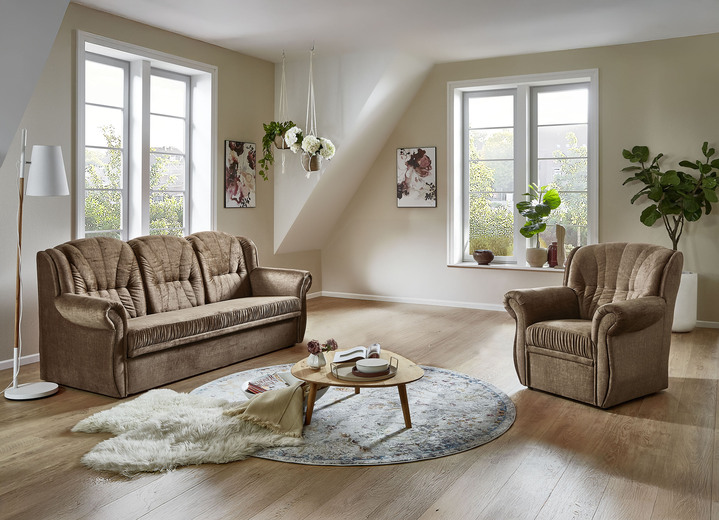 Funktions-Polstermöbel - Klassische Polstermöbel, in Farbe KORALLE, in Ausführung Sessel Ansicht 25