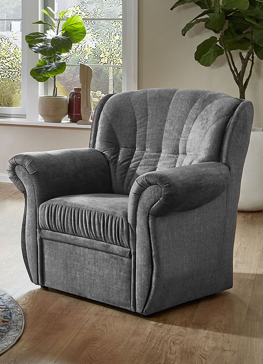 Funktions-Polstermöbel - Klassische Polstermöbel, in Farbe KORALLE, in Ausführung Sessel Ansicht 20