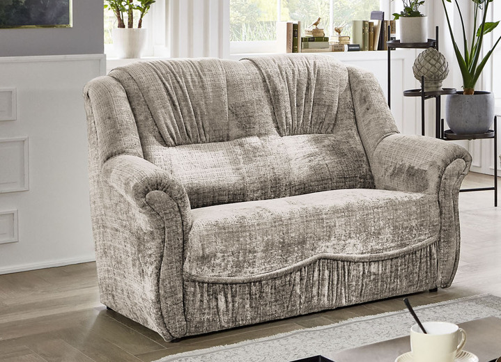 Polstermöbel - Bequeme Polstermöbel, in Farbe BRAUN, in Ausführung Zweisitzer Ansicht 16