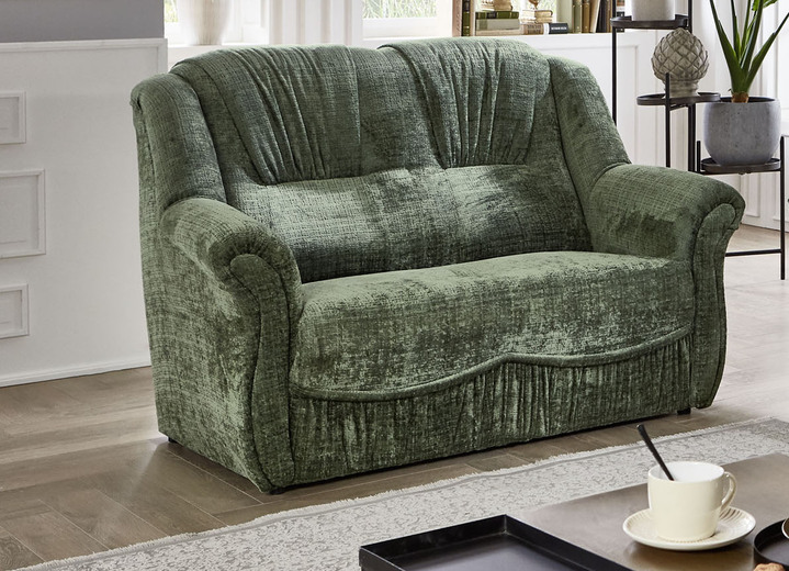 Polstermöbel - Bequeme Polstermöbel, in Farbe BRAUN, in Ausführung Zweisitzer Ansicht 15