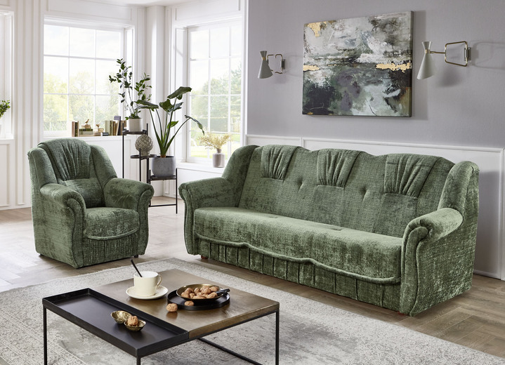 Polstermöbel - Bequeme Polstermöbel, in Farbe BRAUN, in Ausführung Zweisitzer Ansicht 6