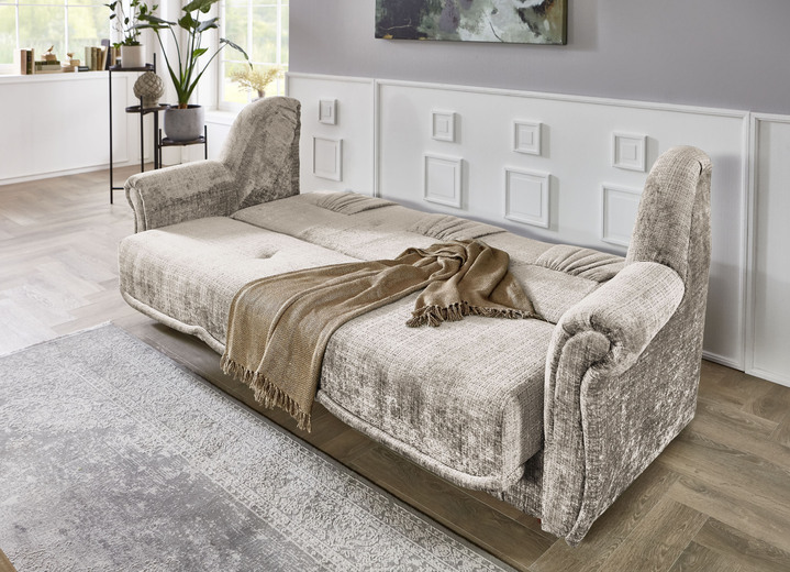 Polstermöbel - Bequeme Polstermöbel, in Farbe BRAUN, in Ausführung Zweisitzer Ansicht 12