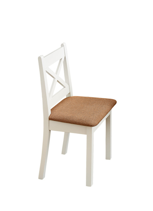 Essgruppen - Esszimmermöbeln Ansicht 9 Essgruppen - Esszimmermöbeln, in Farbe WEISS-BEIGE, in Ausführung Stühle, 2er-Set Ansicht 9