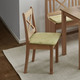 Landhausstil - Esszimmermöbeln – Farbe NATUR-GRÜN – Ansicht 3 Landhausstil - Esszimmermöbeln, in Farbe NATUR-BEIGE, in Ausführung Stühle, 2er-Set – Farbe NATUR-GRÜN – Ansicht 3