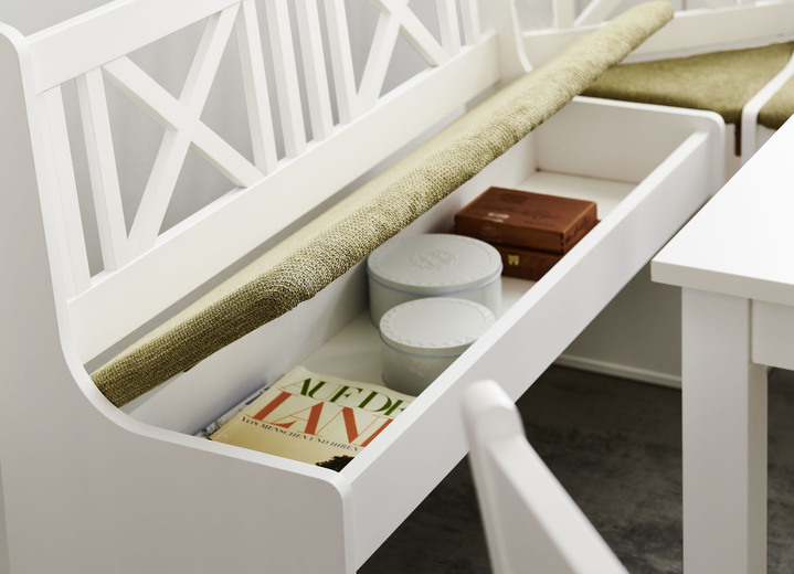 Essgruppen - Esszimmermöbeln Ansicht 3 Essgruppen - Esszimmermöbeln, in Farbe WEISS-BEIGE, in Ausführung Stühle, 2er-Set Ansicht 3