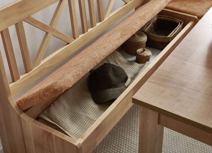 Landhausstil - Esszimmermöbeln Ansicht 6 Landhausstil - Esszimmermöbeln, in Farbe NATUR-BEIGE, in Ausführung Stühle, 2er-Set Ansicht 6