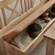 Landhausstil - Esszimmermöbeln – Farbe NATUR-TERRA – Ansicht 2 Landhausstil - Esszimmermöbeln, in Farbe NATUR-BEIGE, in Ausführung Stühle, 2er-Set – Farbe NATUR-TERRA – Ansicht 2