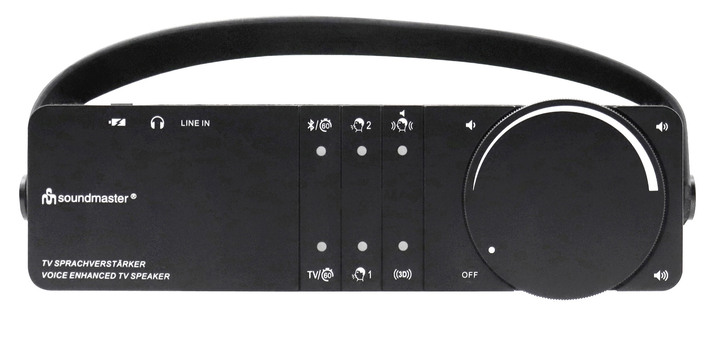 Heimkino - Sprachverstärker, in Farbe SCHWARZ Ansicht 3