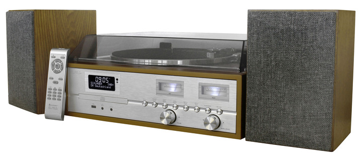 Nostalgie - Nostalgie-Stereoanlage mit DAB+, in Farbe BRAUN Ansicht 1
