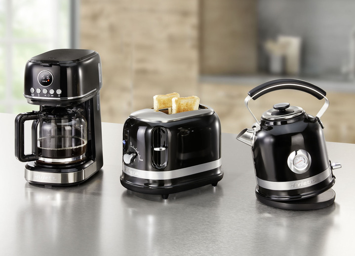 Küchengeräte-Serien - Ariete Frühstücksserie moderna im Retro-Design Ansicht 6 Küchengeräte-Serien - Ariete Frühstücksserie moderna im Retro-Design, in Farbe WEISS, in Ausführung Kaffeemaschine Ansicht 6