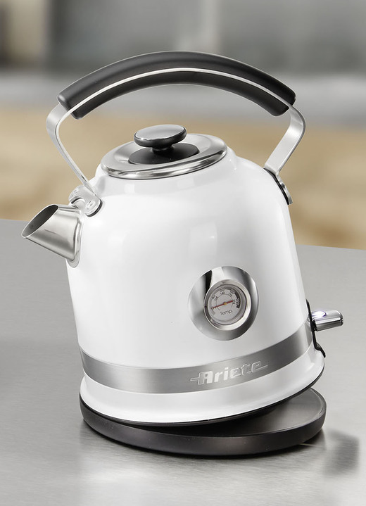 Küchengeräte-Serien - Ariete Frühstücksserie moderna im Retro-Design Ansicht 12 Küchengeräte-Serien - Ariete Frühstücksserie moderna im Retro-Design, in Farbe WEISS, in Ausführung Kaffeemaschine Ansicht 12