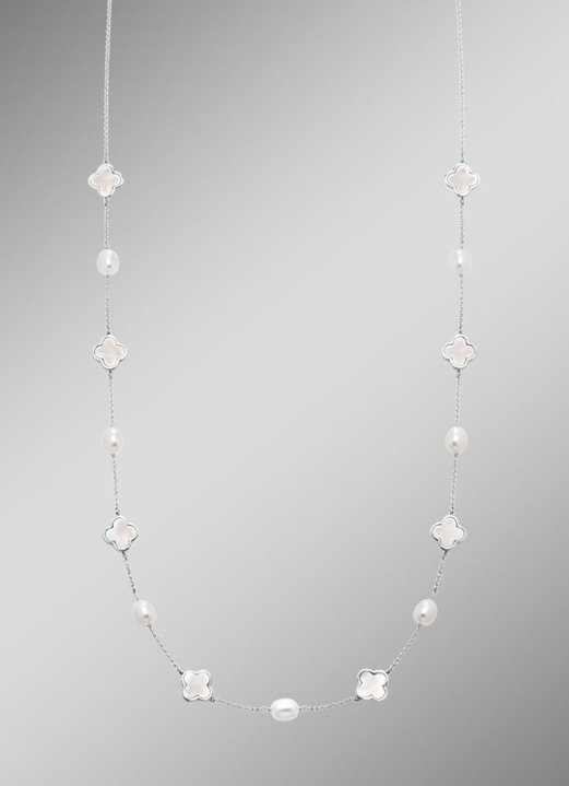 Halsketten & Armbänder - Halskette aus Silber, in Farbe  Ansicht 2