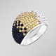 Ringe - Funkelnder Damenring mit Swarovski-Elements – Ansicht 1 Ringe - Funkelnder Damenring mit Swarovski-Elements, in Größe 160 bis 220, in Farbe  – Ansicht 1