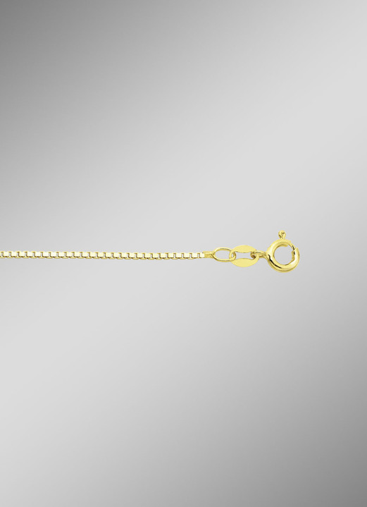 Halsketten & Armbänder - Vergoldete Veneziakette aus Silber, in Farbe  Ansicht 3