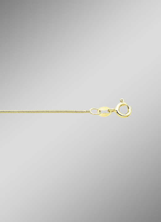 Halsketten & Armbänder - Vergoldete Schlangenkette aus Silber, in Farbe  Ansicht 3