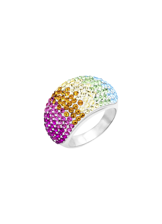Ringe - Damenring mit Swarovski-Elementes Ansicht 2 Ringe - Damenring mit Swarovski-Elementes, in Größe 160 bis 220, in Farbe  Ansicht 2