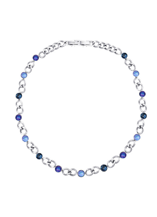 Damen-Modeschmuck - Halskette mit Kristalle Ansicht 3 Damen-Modeschmuck - Halskette mit Kristalle, in Farbe  Ansicht 3