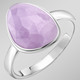Ringe - Schöner Damenring mit echt facettiertem Amethyst – Ansicht 1 Ringe - Schöner Damenring mit echt facettiertem Amethyst, in Größe 160 bis 220, in Farbe  – Ansicht 1
