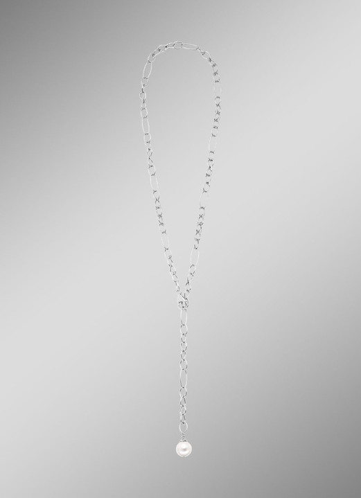 Halsketten & Armbänder - Halskette mit Süßwasser-Zuchtperle, in Farbe  Ansicht 2