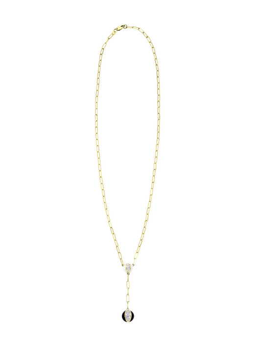 mit Diamanten - Edle Halskette, in Farbe  Ansicht 2