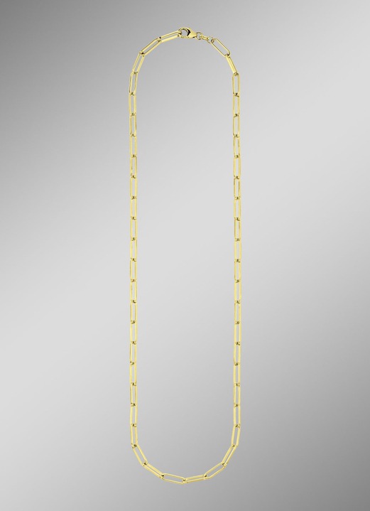 ohne Steine / mit Zirkonia - Elegante Lagunakette, in Farbe  Ansicht 1