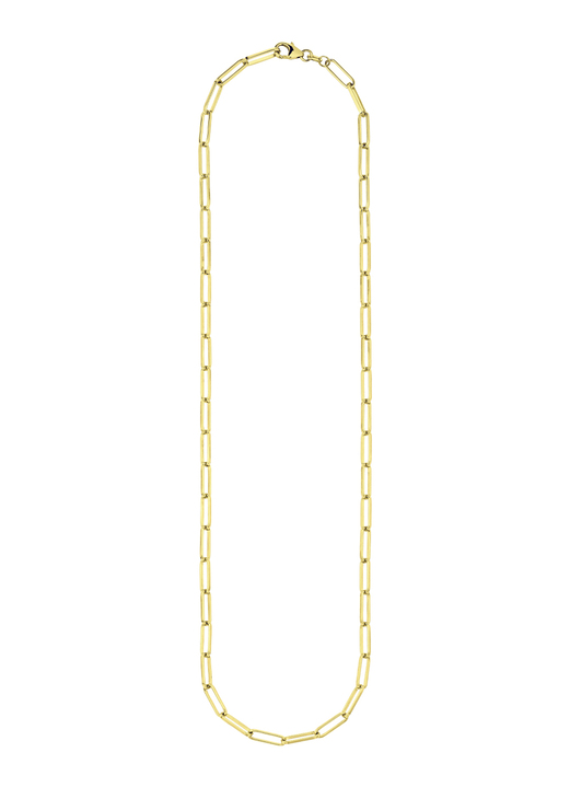 ohne Steine / mit Zirkonia - Elegante Lagunakette, in Farbe  Ansicht 2