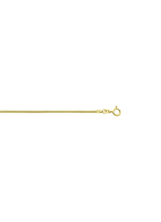 ohne Steine / mit Zirkonia - Schlangenkette aus Gold Ansicht 2 ohne Steine / mit Zirkonia - Schlangenkette aus Gold, in Farbe  Ansicht 2