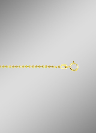 Schicke Kugelkette aus Gold