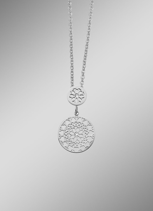 Damen-Modeschmuck - Moderner Anhänger mit Kristallen, in Farbe  Ansicht 1