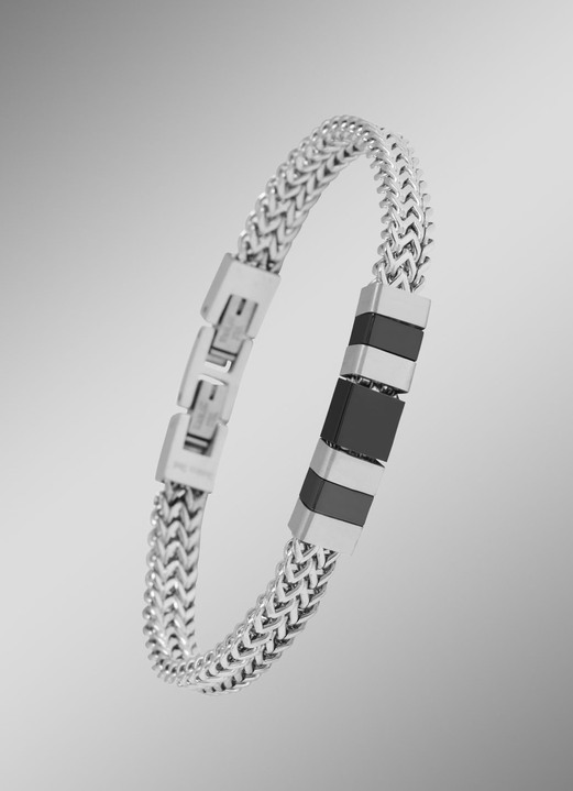 Damen-Modeschmuck - Raffiniertes Armband aus hochwertigem Edelstahl, in Farbe  Ansicht 1