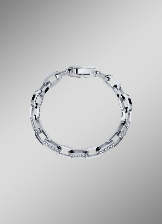Accessoires - Für Sie und Ihn: elegantes Armband mit funkelnden Kristallen, in Farbe  Ansicht 1