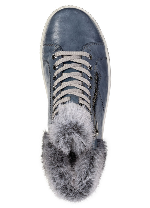 Stiefel & Stiefeletten - Remonte, gefütterte Damen-Boots, Winterschuhe, Weite G, mit herausnehmbarem Fußbett, in Größe 036 bis 042, in Farbe JEANS Ansicht 3