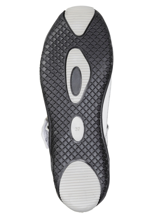 Slipper & Schnürschuhe - Gemini, klassische Damen-Slipper, Weite G, mit herausnehmbarem Fußbett, in Größe 036 bis 042, in Farbe SCHWARZ Ansicht 9