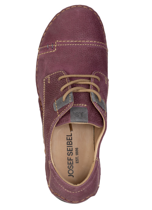 Slipper & Schnürschuhe - Josef Seibel, klassische Damen-Schnürschuhe, Weite G, mit herausnehmbarem Fußbett, in Größe 036 bis 043, in Farbe MARINE-BRAUN Ansicht 5