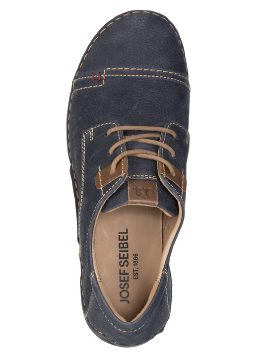 Slipper & Schnürschuhe - Josef Seibel, klassische Damen-Schnürschuhe, Weite G, mit herausnehmbarem Fußbett, in Größe 036 bis 043, in Farbe BEERE-GRAU Ansicht 6